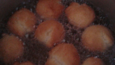 Bolinho frito de vinagre