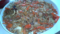 Arroz com lentilhas do Gutto