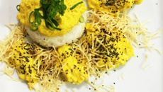 Filé de frango ao molho curry