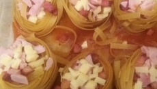 Cestinhas de macarrão