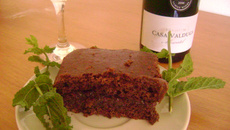 Bolo recheado café da tarde