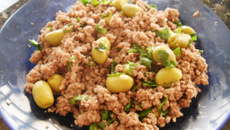 Carne moída saborosa