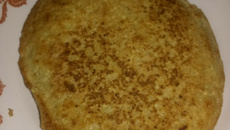 Pão low carb de frigideira