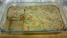 Torta de aveia e sardinha