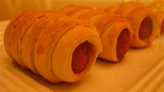 Enroladinho de salsicha