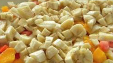 Salada de frutas zero lactose