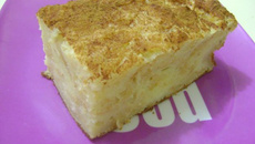 Pudim de pão sem calda