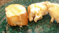 Pãozinho de alho para churrasco