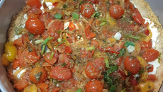 Torta legumes Low Carb