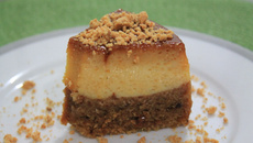 Pudim Junino de Paçoca