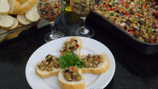 Salada de berinjela marroquina