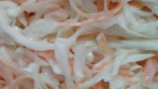 Salada de repolho tipo americana