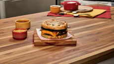 Hambúrguer de esfiha 