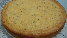 Bolo de fubá cremoso da vovó Rosa