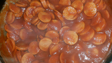 Minha receita de salsicha ao molho