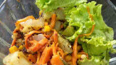 Espaguete de cenoura fit