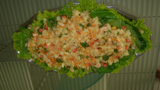 Salada de bacalhau Fátima