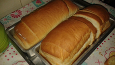 Pão caseiro enriquecido do Douglets