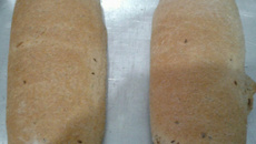 Pão integral simples