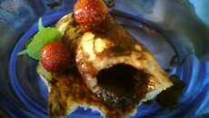 Panqueca de chocolate