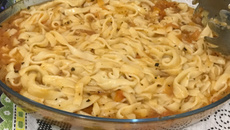 Macarrão com manjericão