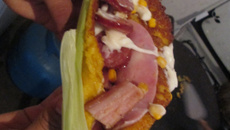 Cachapa ou panqueca venezuelana