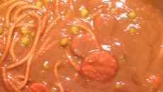 Sopa de feijão turbinada