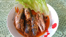 Sardinha de panela de pressão