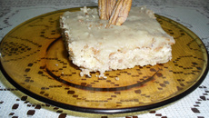 Bolo de laranja com nozes