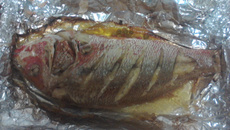 Cioba recheada no forno