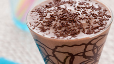 Milk shake de chocolate