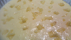 Sobremesa de abacaxi da Jaque