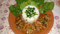 Língua de boi ao alho