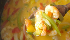 Moqueca de camarão sergipana
