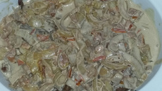 Bife com molho surpresa