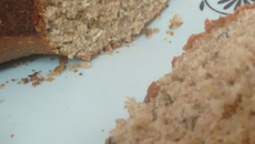 Bolo integral de aveia