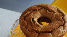 Bolo funcional de banana