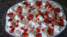 Merengue de morango