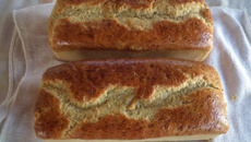 Pão de fôrma com cebola