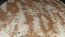 Arroz doce muito prático