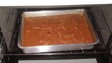 Bolo de fubá com goiabada e coco do Lúcio Cezar