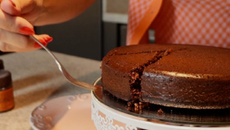 Bolo Brownie de Chocolate