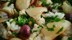 Salada de bacalhau à moda da mamãe