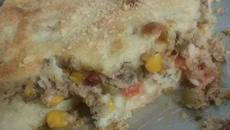 Torta salgada de sardinha no liquidificador