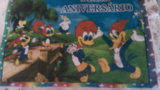 Bolo de abacaxi com coco do Pica-Pau