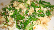 Farofa de couve especial