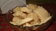 Cocada de leite condensado