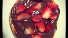 Panqueca de chocolate