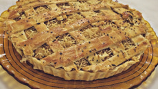 Torta de frango massa folhada