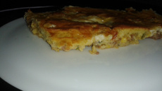 Torta de abobrinha da cris